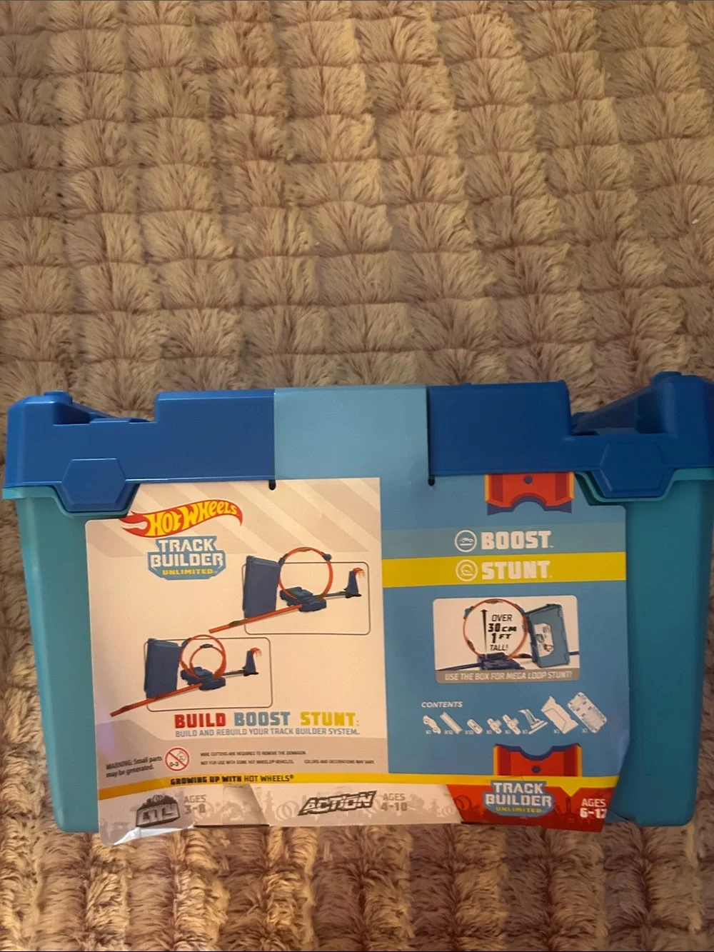 Hot Wheels Track Builder Multi Loop Box - Blue
